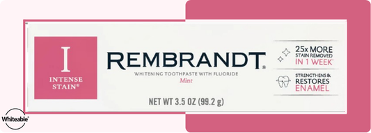 Rembrandt® Intense Stain Whitening Toothpaste +Fluoride